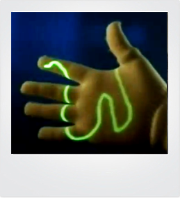 uv laser glow in the dark