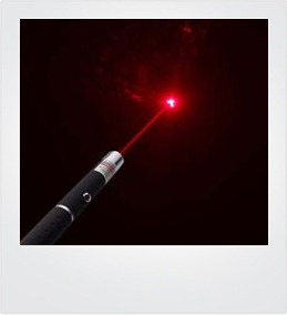 red laser pointer